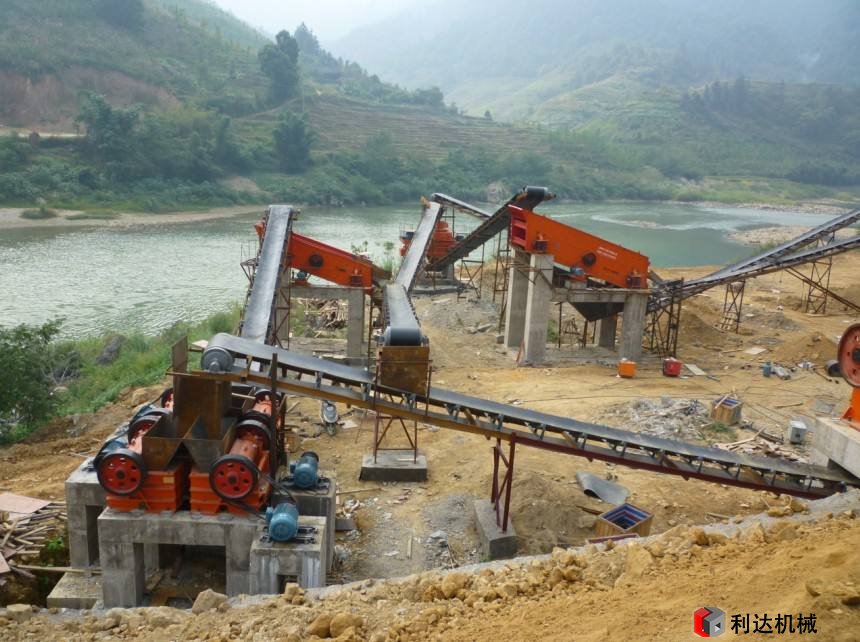 制砂機(jī)現(xiàn)場